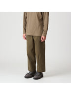 ヴィンテージナイロンのカーブパンツ #センザイチャ [022040]｜AXESQUIN