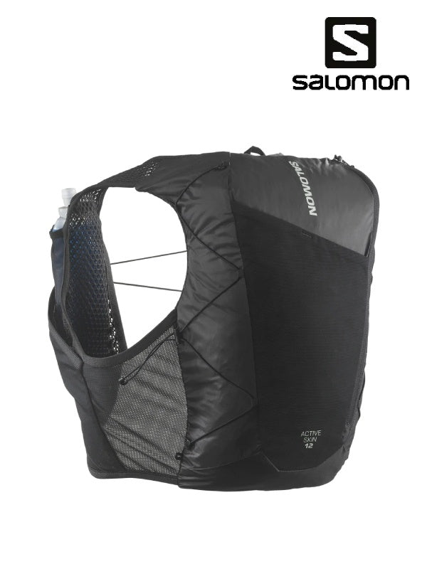 ACTIVE SKIN 12 SET #Black/Metal [LC2177400]｜SALOMON