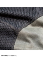 Chord Wool Sleeveless Shirts #Ice Heather/Carbon [105201]｜STATIC