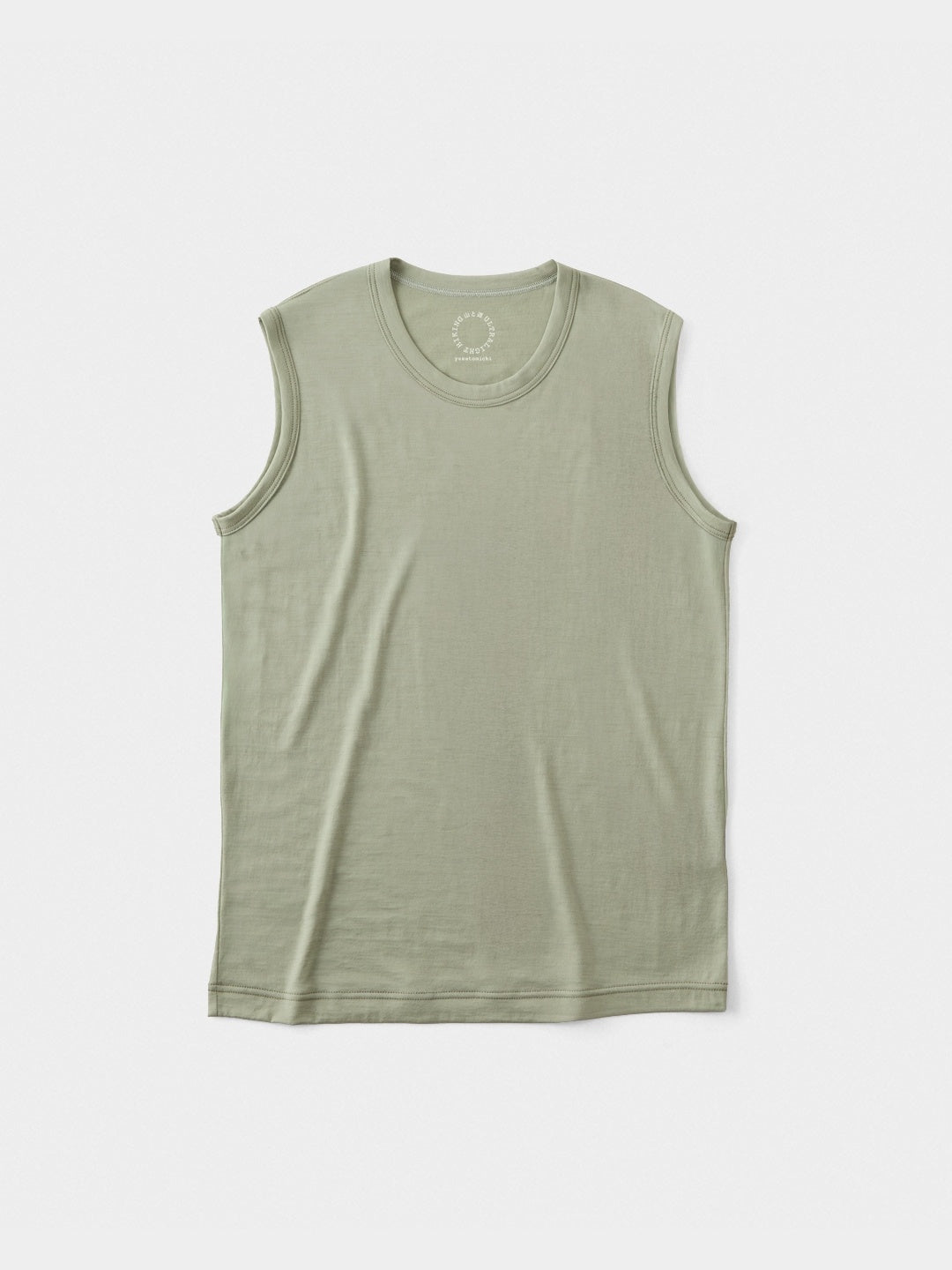 Women's 100% Light Merino Sleeveless #Blue Gray｜山と道 – moderate