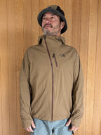 Up-Swing Rain Hoody #キャラメルブラウン [MSRH-003]｜milestone