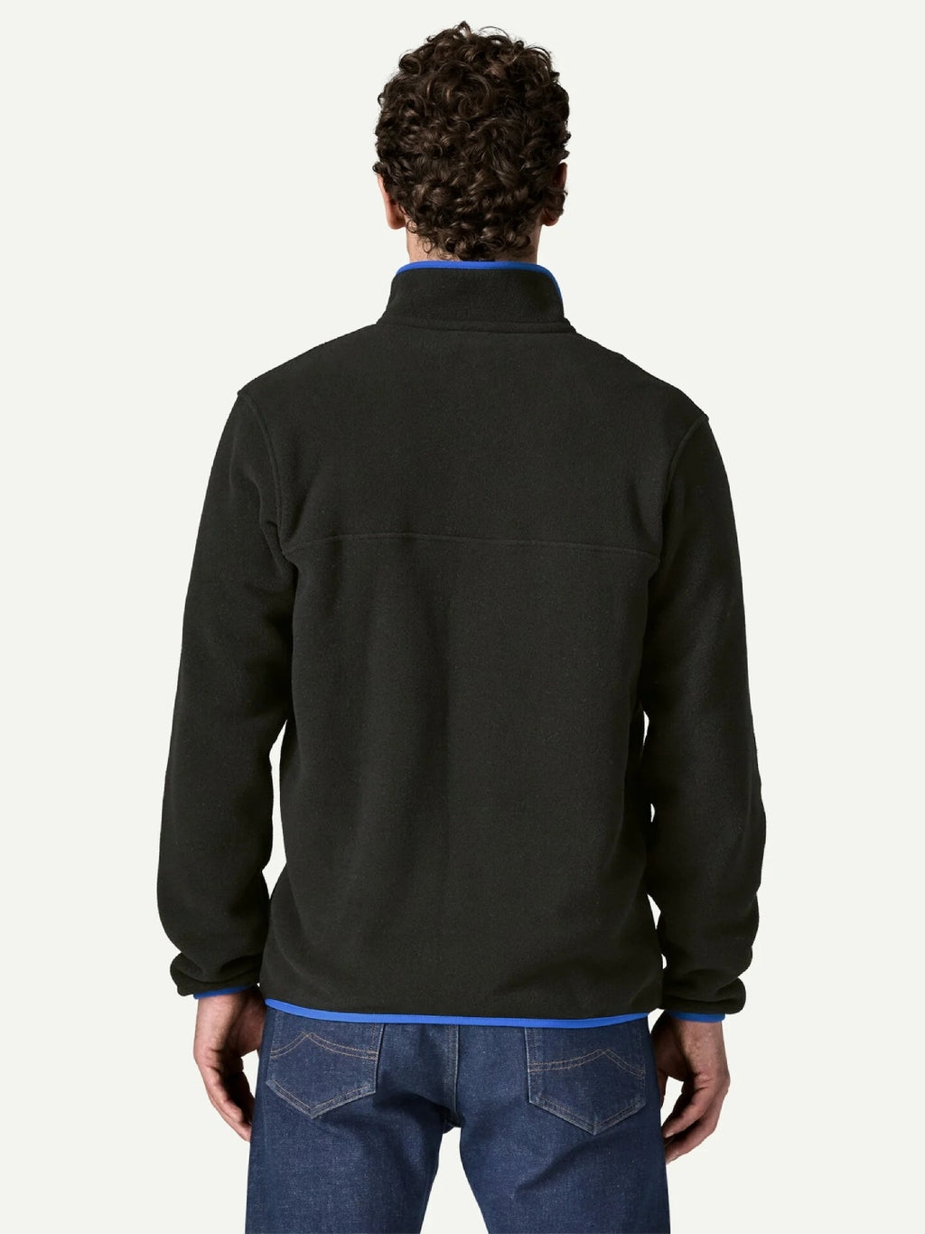 【Men】Men's LW Synchilla Snap-T Pullover #BLKP [25551]｜patagonia
