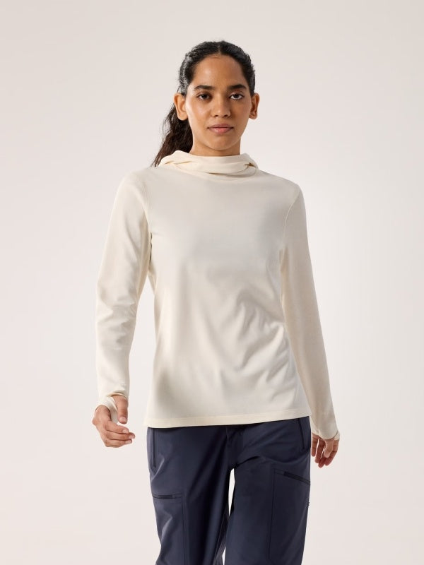 Women's Taema Thermal Hoody #Arctic Silk Heather [X00001025703]｜ARC'TERYX