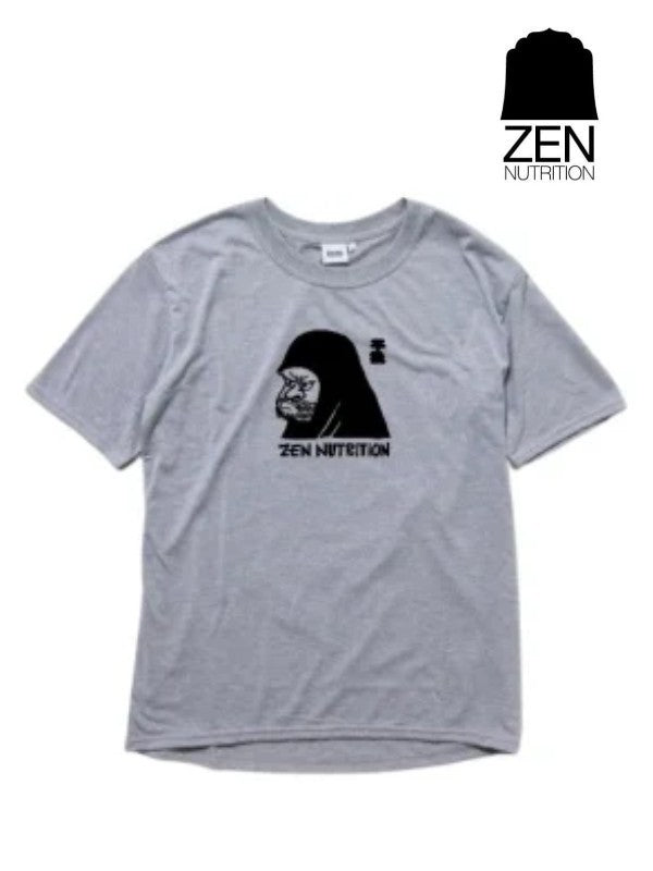 HANAI×ZEN BRING Darma T-Shirts 2024 #ヘザーグレー｜ZEN NUTRITION