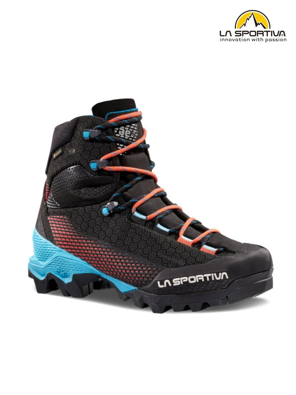 【Women】Women's Aequilibrium ST GTX #Black/Hibiscus [ZFMS099]｜LA SPORTIVA
