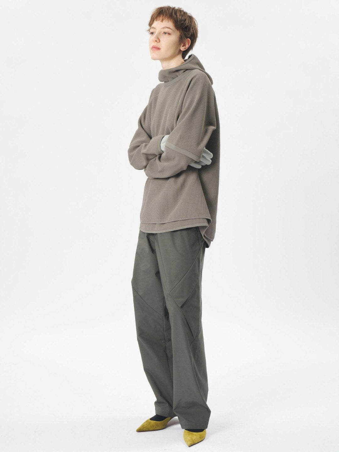 WF Light L/S Hoodie #ARID BEIGE [GL45141]｜GOLDWIN