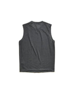 Chord Wool Sleeveless Shirts #Ice Heather/Carbon [105201]｜STATIC