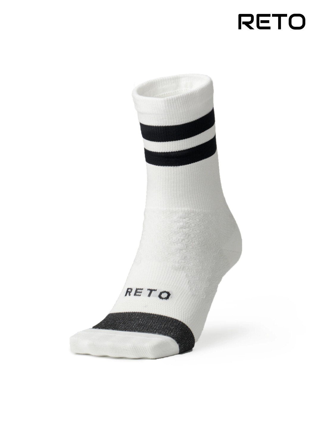RUNNING SOCKS MIDDLE LENGTH ver.1.5 #ホワイト｜RETO