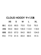 Cloud Hoody #Crow Black [MSRH-002]｜milestone