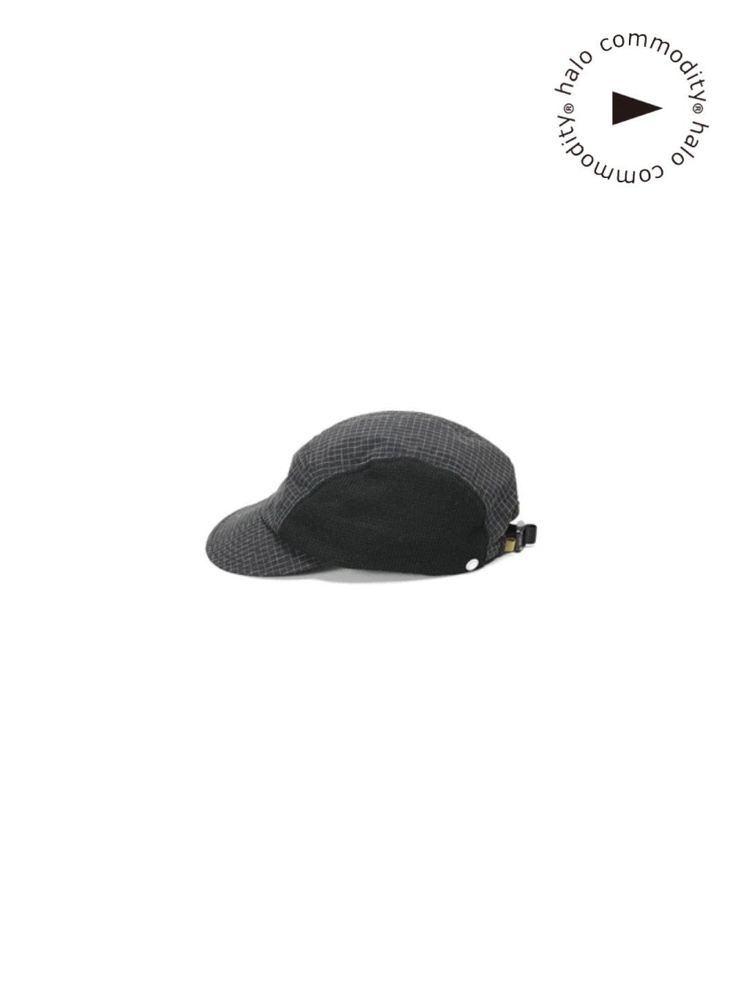 Uneven Rip Cap #Black [HL-1125]｜halo commodity