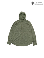 TRIPLE CROWN BUTTON DOWN LONG SLEEVE #Green Topo｜Jolly Gear