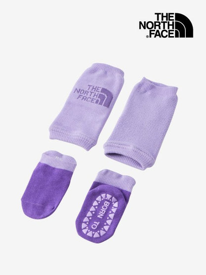 Baby Nuptse Leg Warmer＆Socks Set #P [NNB82410]｜THE NORTH FACE