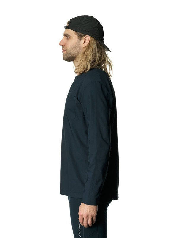 Men's Cover Crew #Blue Illusion [258694]｜HOUDINI