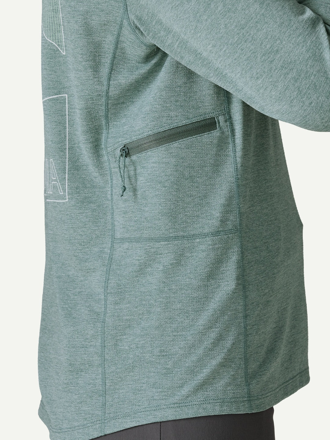 Women's Cap Cool Sun Hoody - Peak Visions #NGBX [44940]｜patagonia