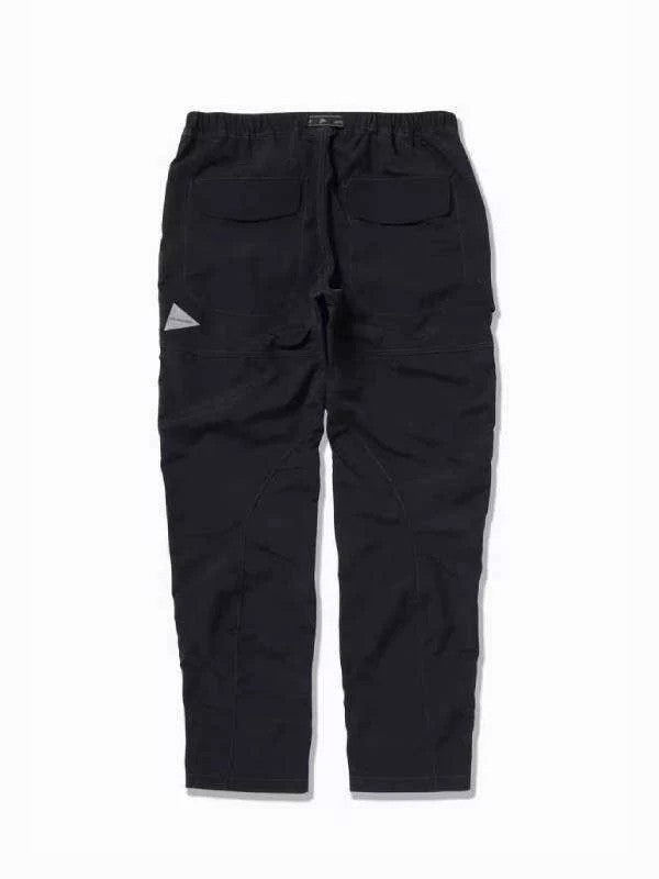 Ny taffeta hiker pants #010/black [4152139]｜and wander