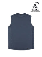 RAW Sleeveless #Dusky Blue [36210]｜STATIC