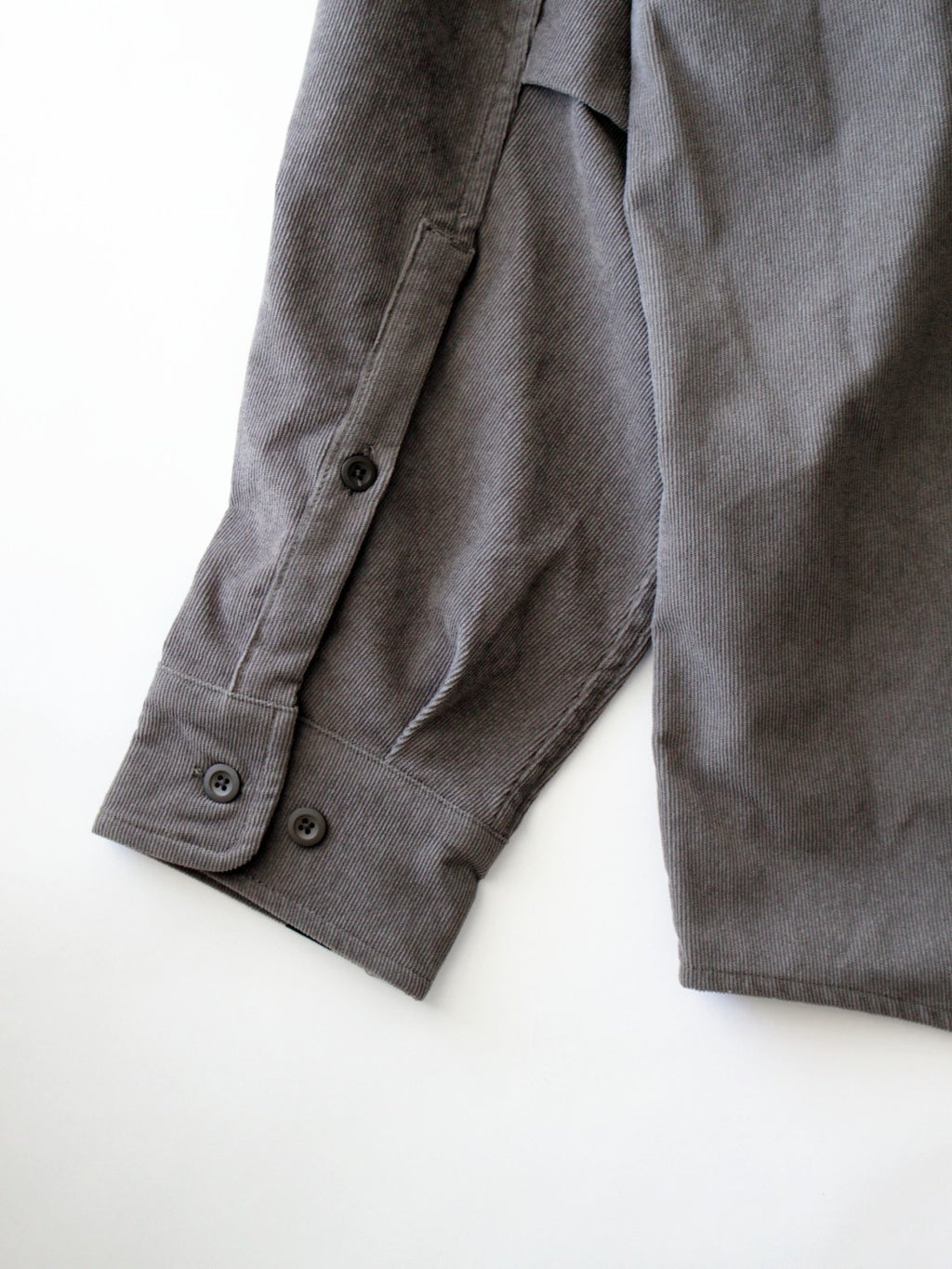 HIKE&BIKE CAVE CORDUROY BIG SHIRT #17GRY [PS232008]｜PAPERSKY WEAR