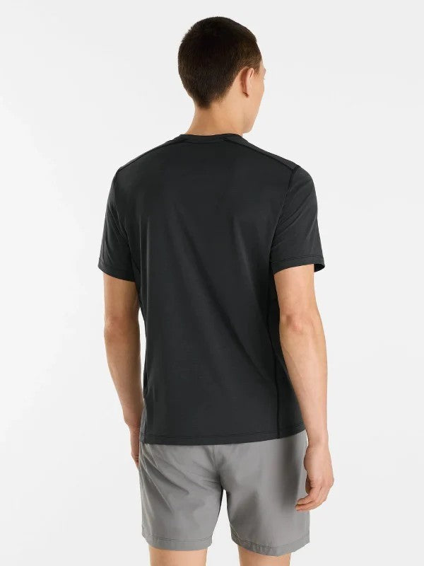 Motus Crew SS M #Black Heather [L08573000]｜ARC'TERYX
