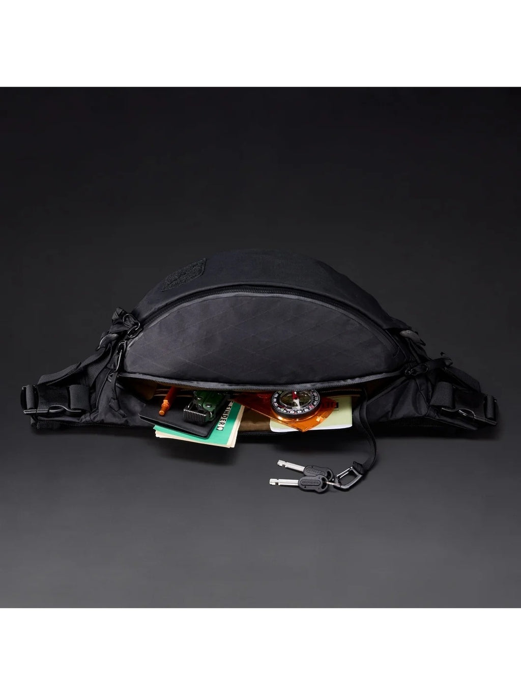 MOUNTAIN HIP PACK 3.5L X-PAC #Black Coyote [MHP3.5 X-pac]｜EVERGOODS
