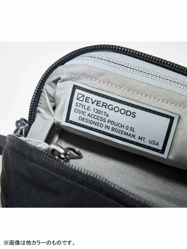 CIVIC ACCESS POUCH 0.5L #Burnt Orange [CAP0.5]｜EVERGOODS