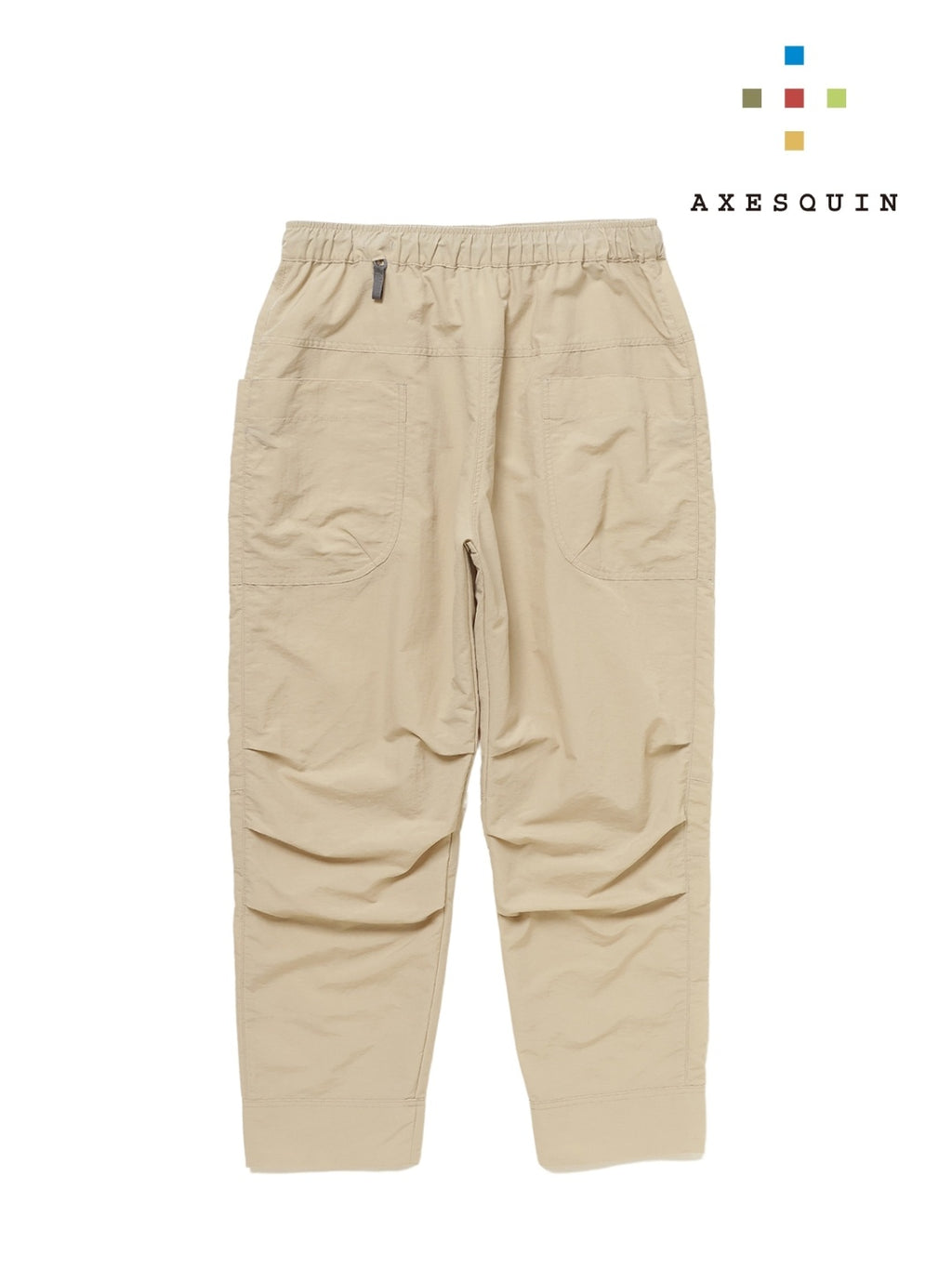 タッサーナイロンのパンツ #ベージュ [22037]｜AXESQUIN