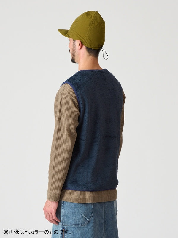 ハイロフトフリースのベスト #ウキグモイロ [021107]｜AXESQUIN