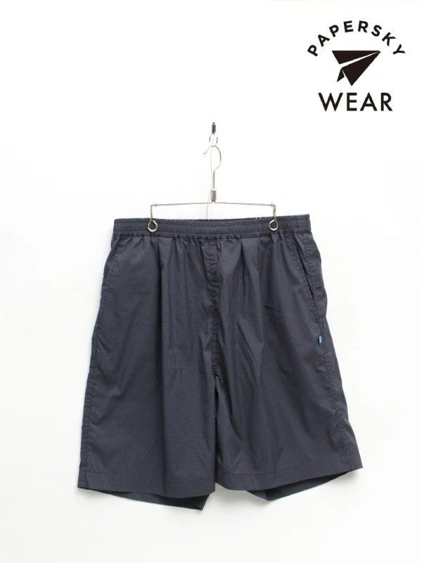 MAGAZINE CHECK EASY SHORTS #7000 NA/CH [PS251007]｜PAPERSKY WEAR【Outlet_30】