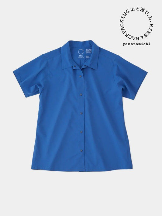 Woman's UL Short Sleeve Shirt #Cobalt Blue｜山と道