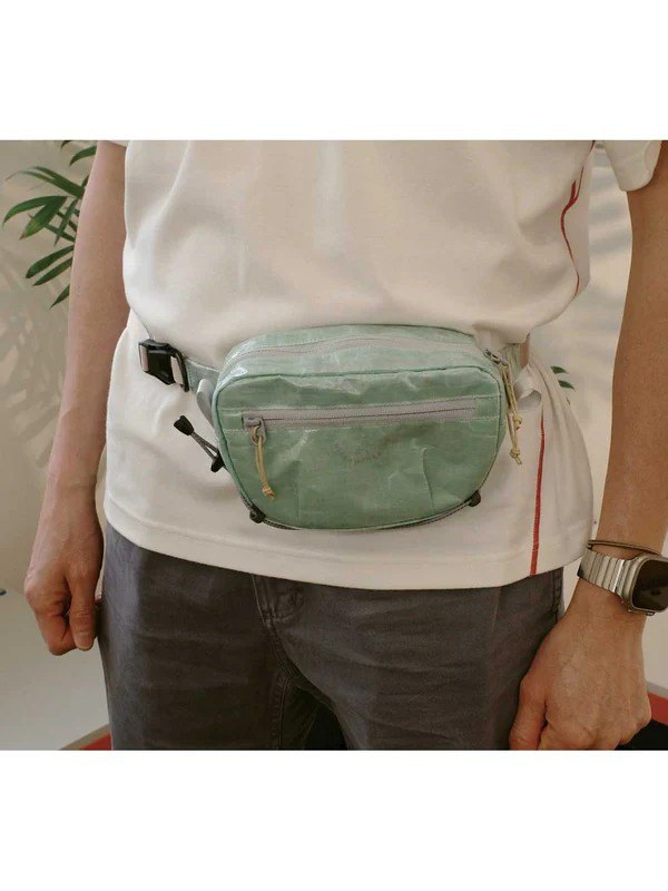 FANNY PACK (DCF) #Mint Blue｜HIKER WORKSHOP