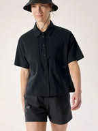 Women's Sima Shirt SS #Black [X00000949801]｜ARC'TERYX