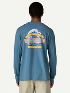 L/S Great Waves Responsibili-Tee #SHRB [37876]｜patagonia