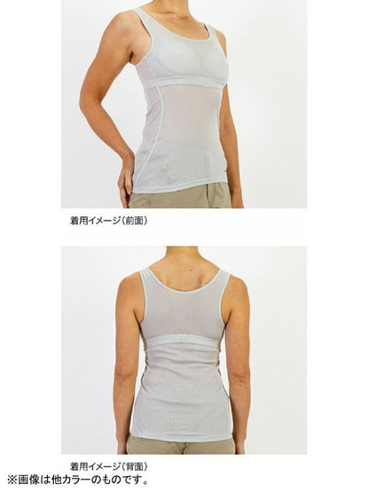 Women's ドライレイヤーベーシックブラタンクトップ #ブラック [FUW0424]｜finetrack