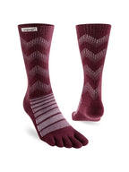 アウトドアMWクルーウール #ガーネット [223670]｜injinji