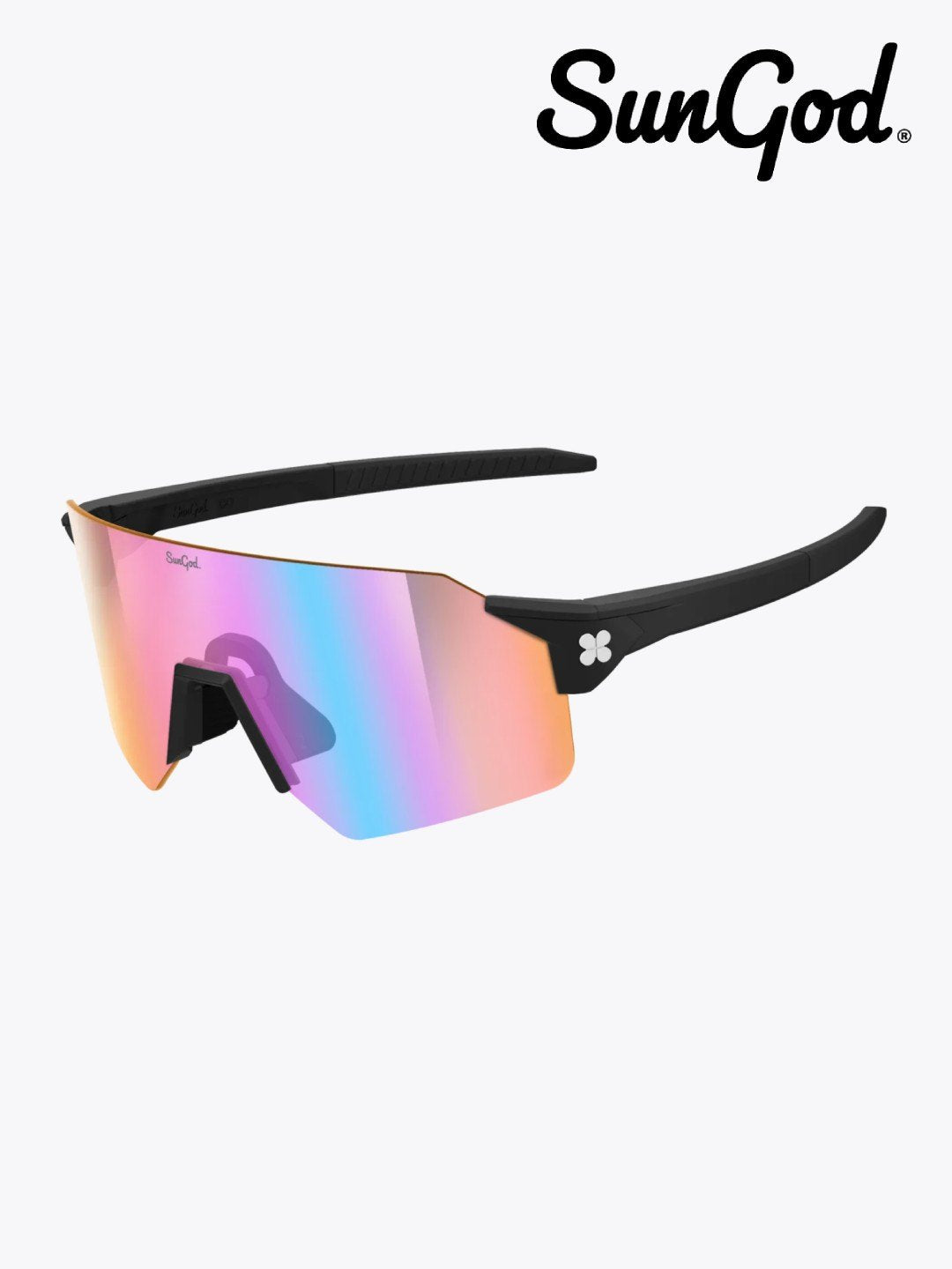 Airas 8KO #Photochromic Matte Black / Iris HV Blue [SGD457-303026-BLB000]｜SunGod