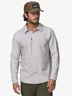 Men's River Rambler Hybrid Sun Hoody #CRGY [41785]｜patagonia