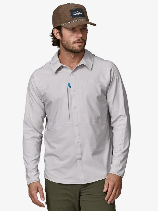 Men's River Rambler Hybrid Sun Hoody #CRGY [41785]｜patagonia