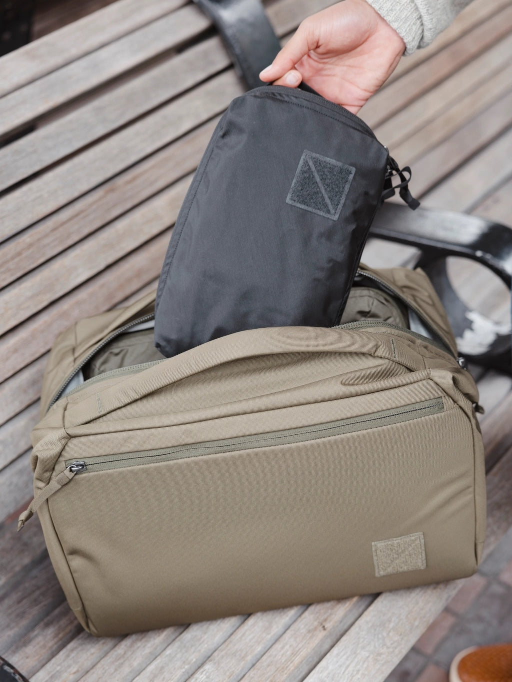 TRANSIT PACKING CUBE 4L #Black [TPC4]｜EVERGOODS