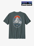 Men's Chouinard Crest Pocket Responsibili-Tee #NUVG [37770]｜patagonia