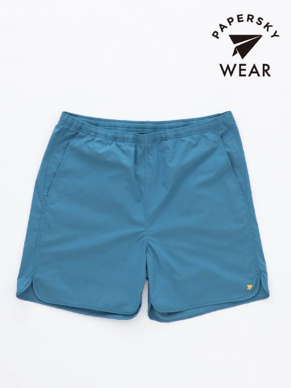 Apres Run ROUND SHORTS #BLUEGRAY [PS241022]｜PAPERSKY WEAR【Outlet_30】