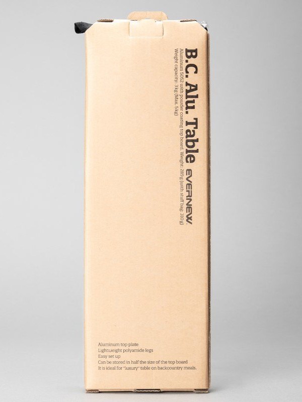 B.C. Alu. Table [EBY731]｜EVERNEW