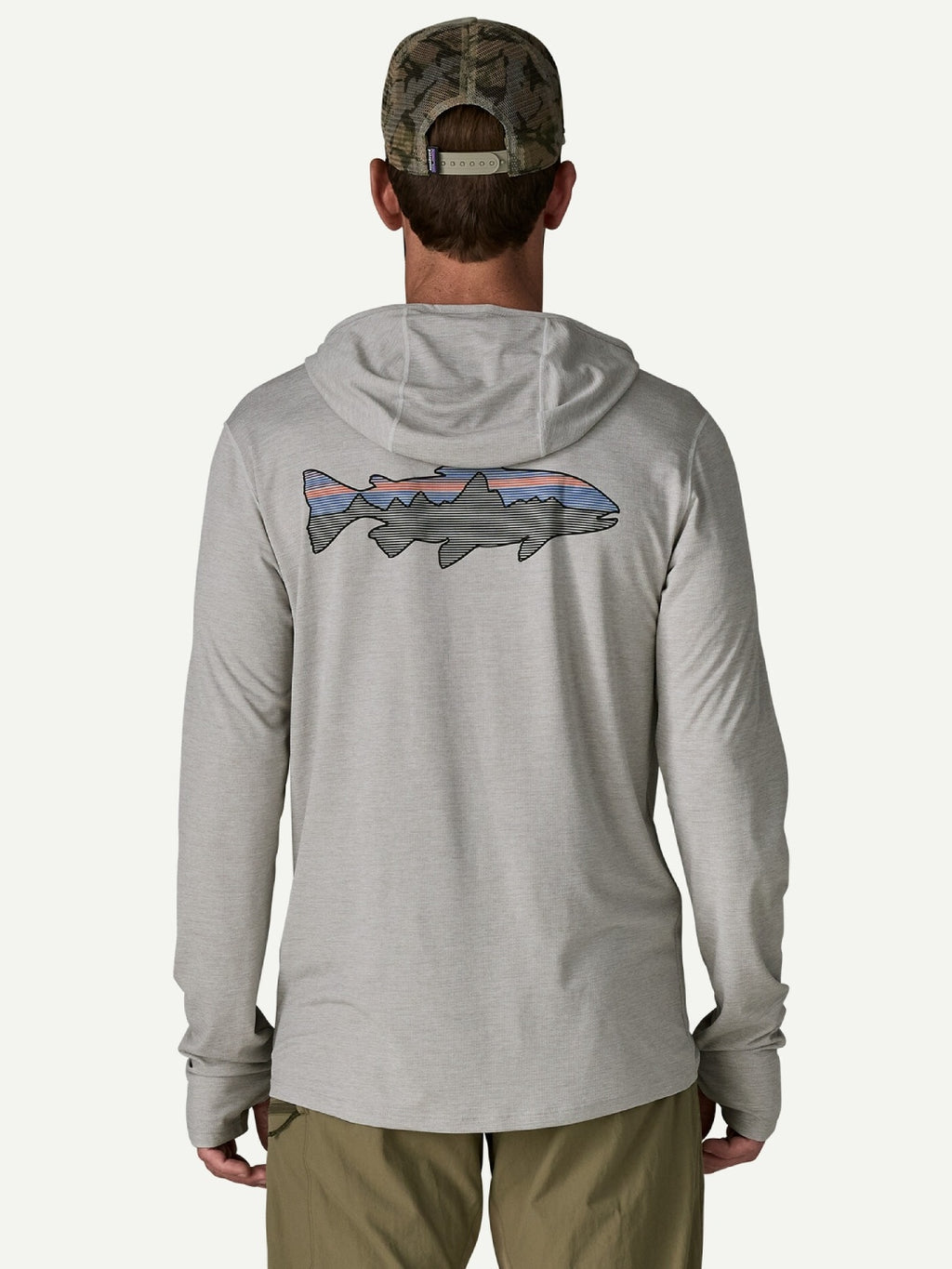 Cap Cool Sun Hoody - Fitz Roy Trout #CGSX [44937]｜patagonia
