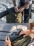 CIVIC TRAVEL BAG 20L #OD Green [CTB20]｜EVERGOODS