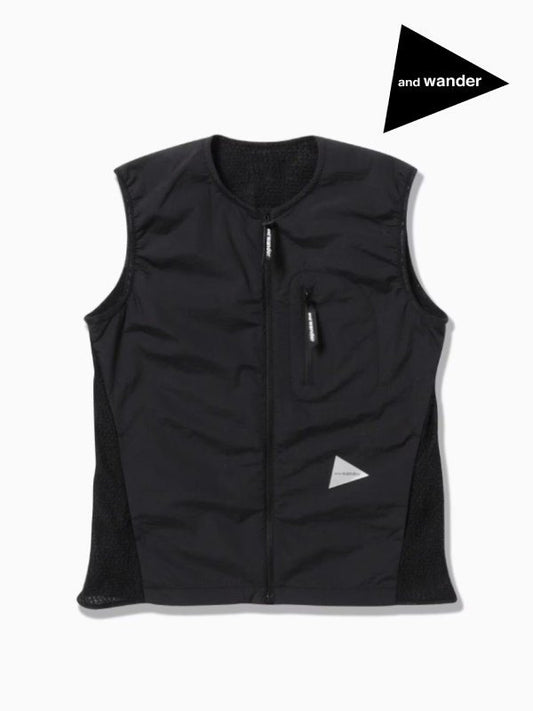 Women's alpha direct vest #010/black [4241117]｜and wander