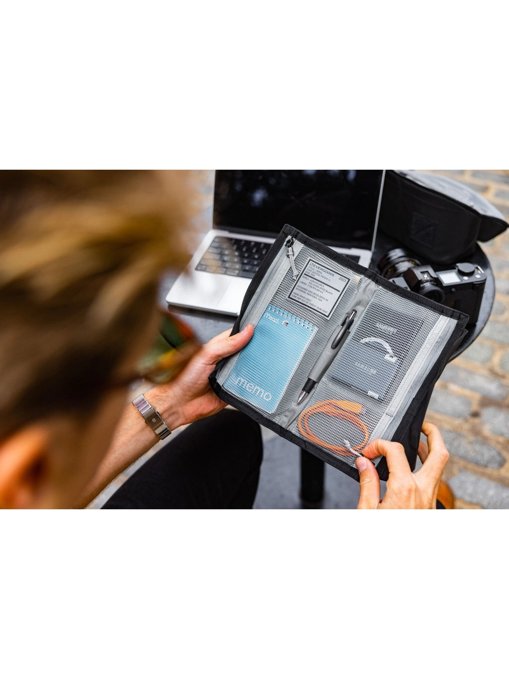 CIVIC ACCESS POUCH 1L #Solution Dyed Black [CAP1]｜EVERGOODS