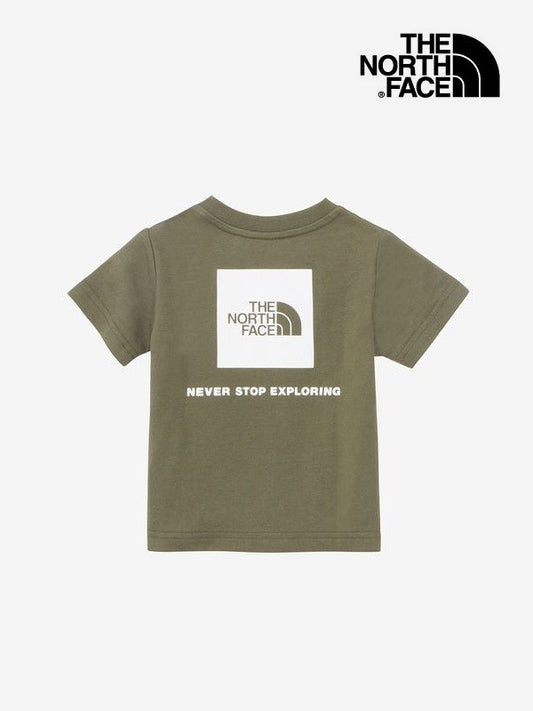 BABY S/S BACK SQU T #NT [NTB32333]｜THE NORTH FACE
