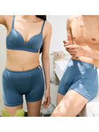 Flat Boxer Brief #Cyan [NV23010]｜one nova