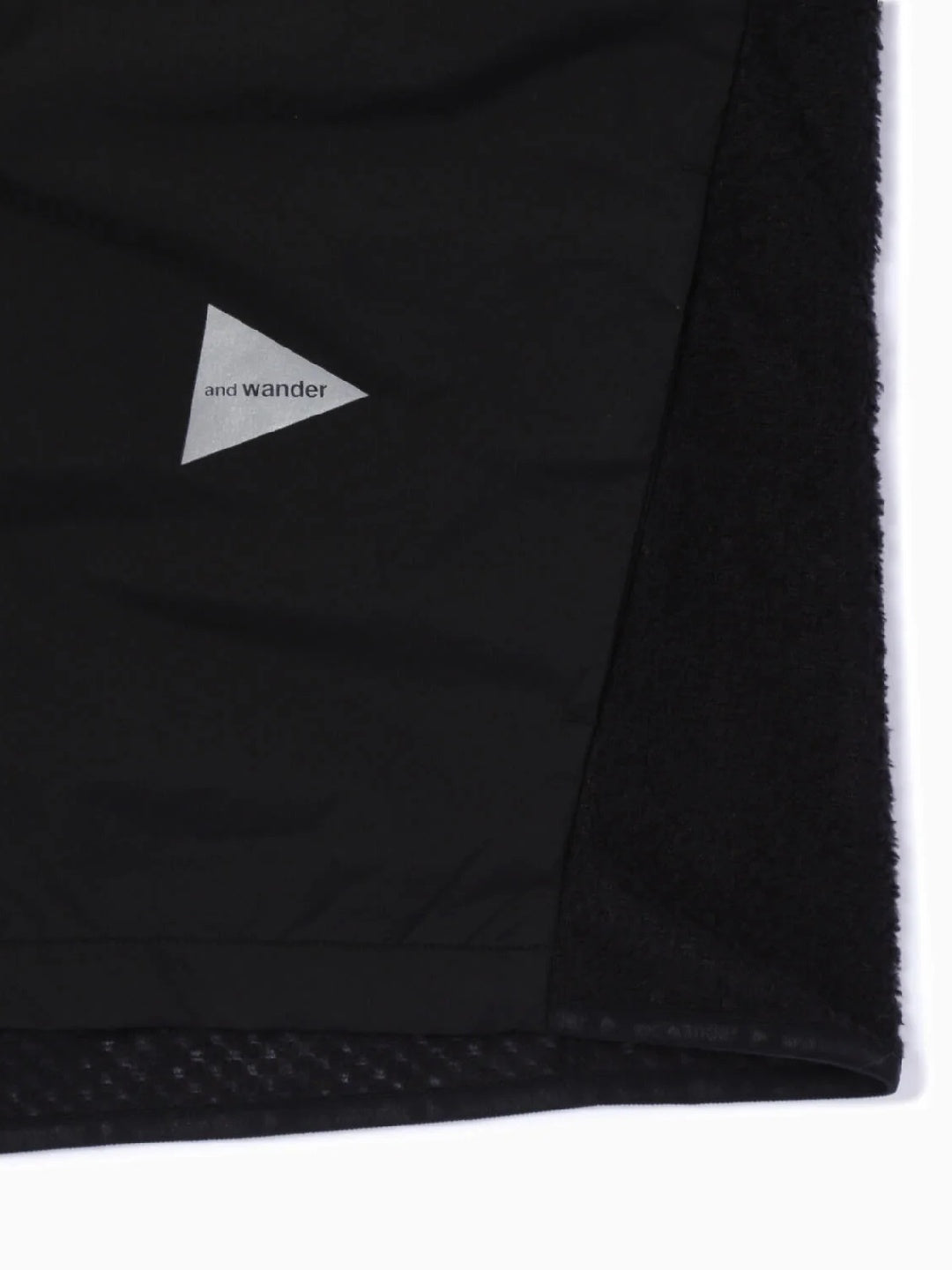 【Women】air fleece vest #Black [6241020]｜and wander