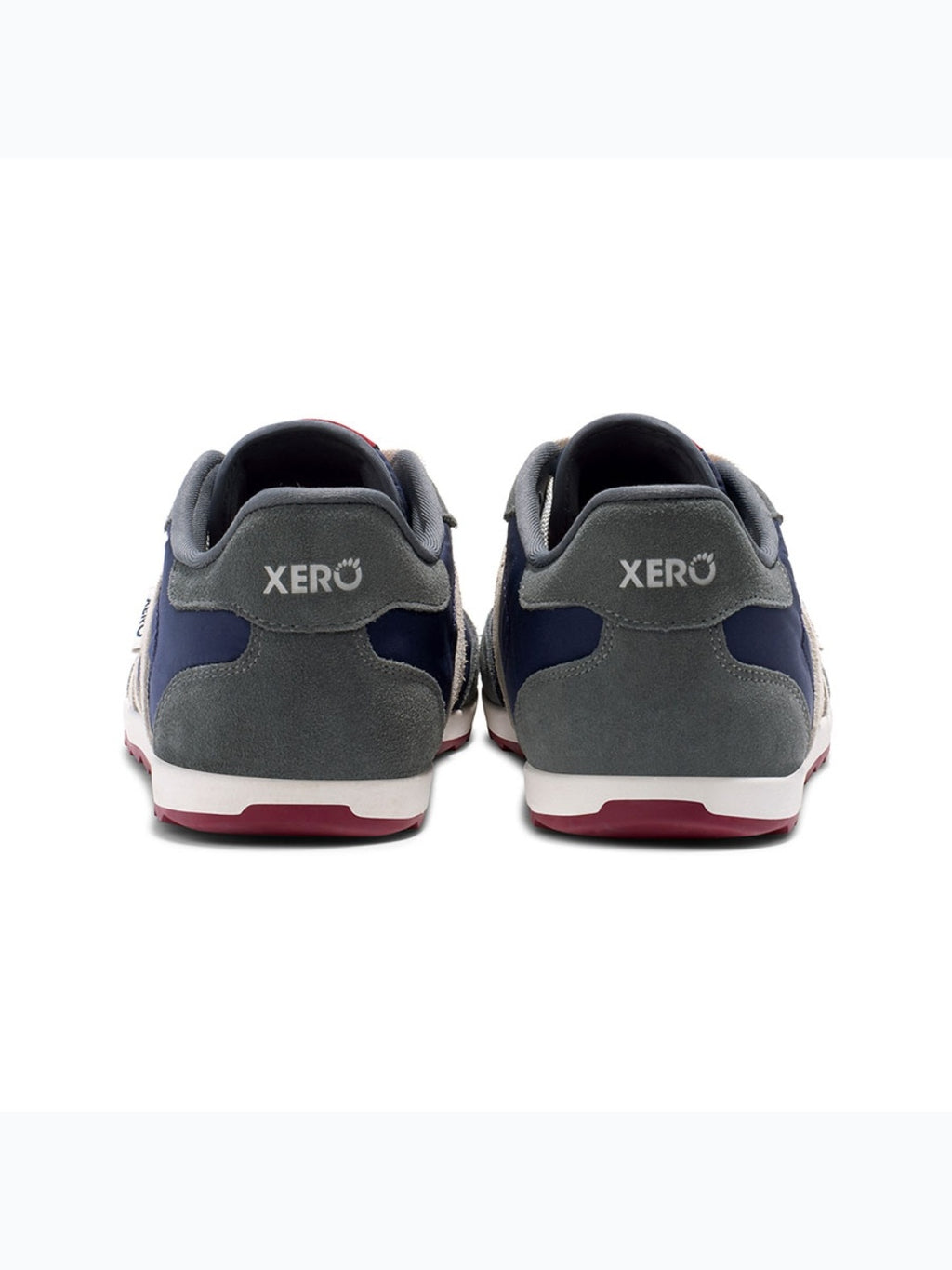 【Men】ウィン ナイロン #ブルー/グレイ/レッド [WYNM-BUGR]｜XERO SHOES