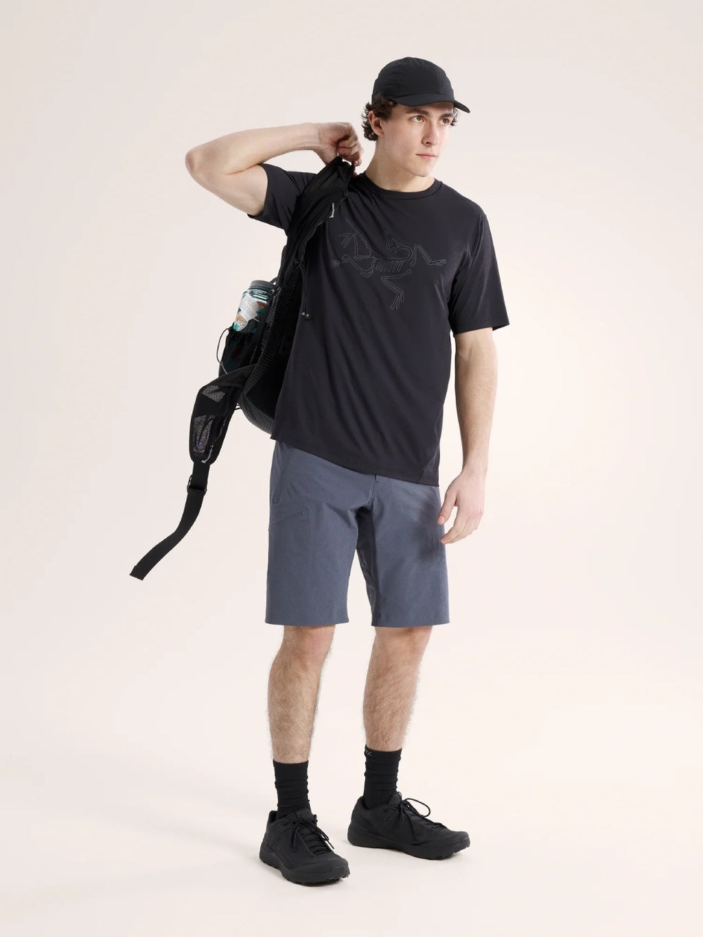 Cormac Logo SS #Black [X00001029301]｜ARC'TERYX