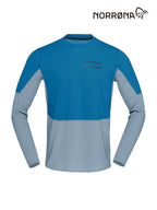 senja equaliser lightweight Long sleeve (M) #Mykonos Blue [5820-23]｜Norrona